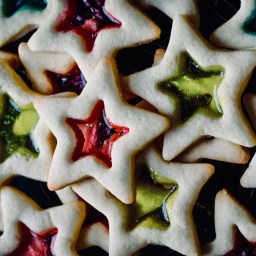 The Kringle Chronicles: The History and Charm of Stained Glass Cookies