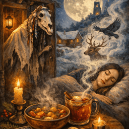 The 11th Night of Yule : Mari Lwyd, Divining the New Year, and Walking the Dreamworld